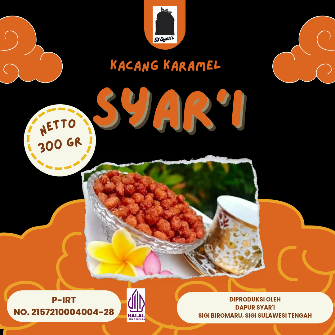 Kacang Karamel Syar'i